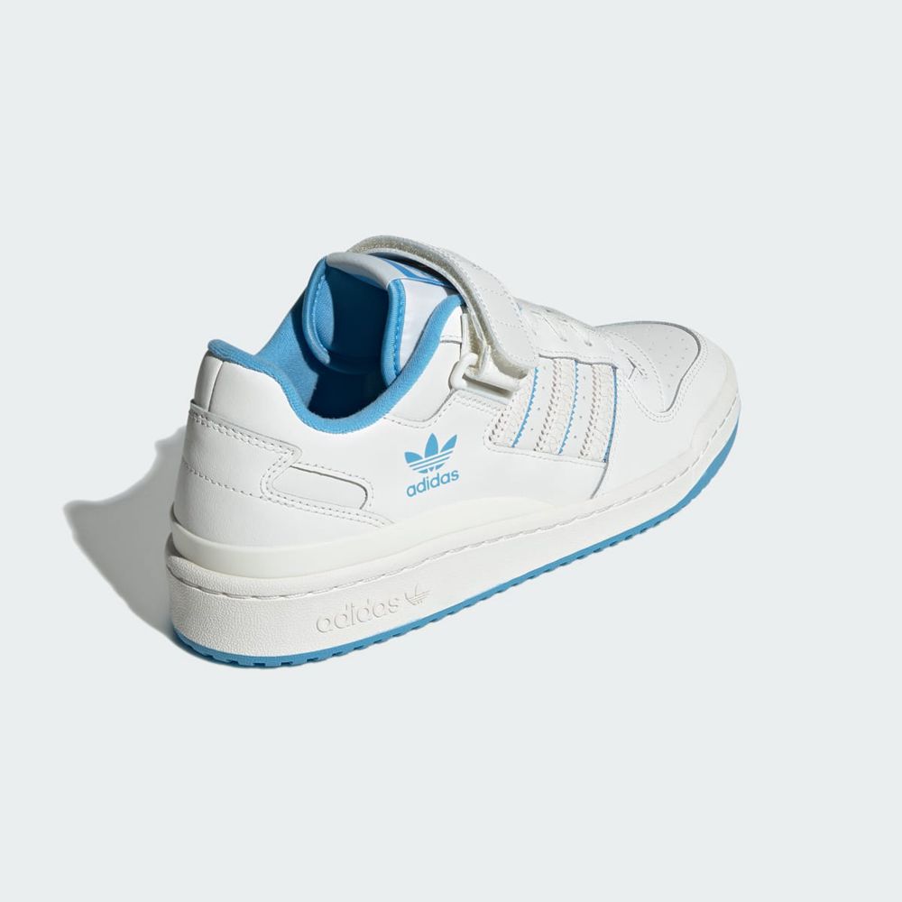 Basket Adidas Forum Low Blanche Bleu Homme | VEV-75091545