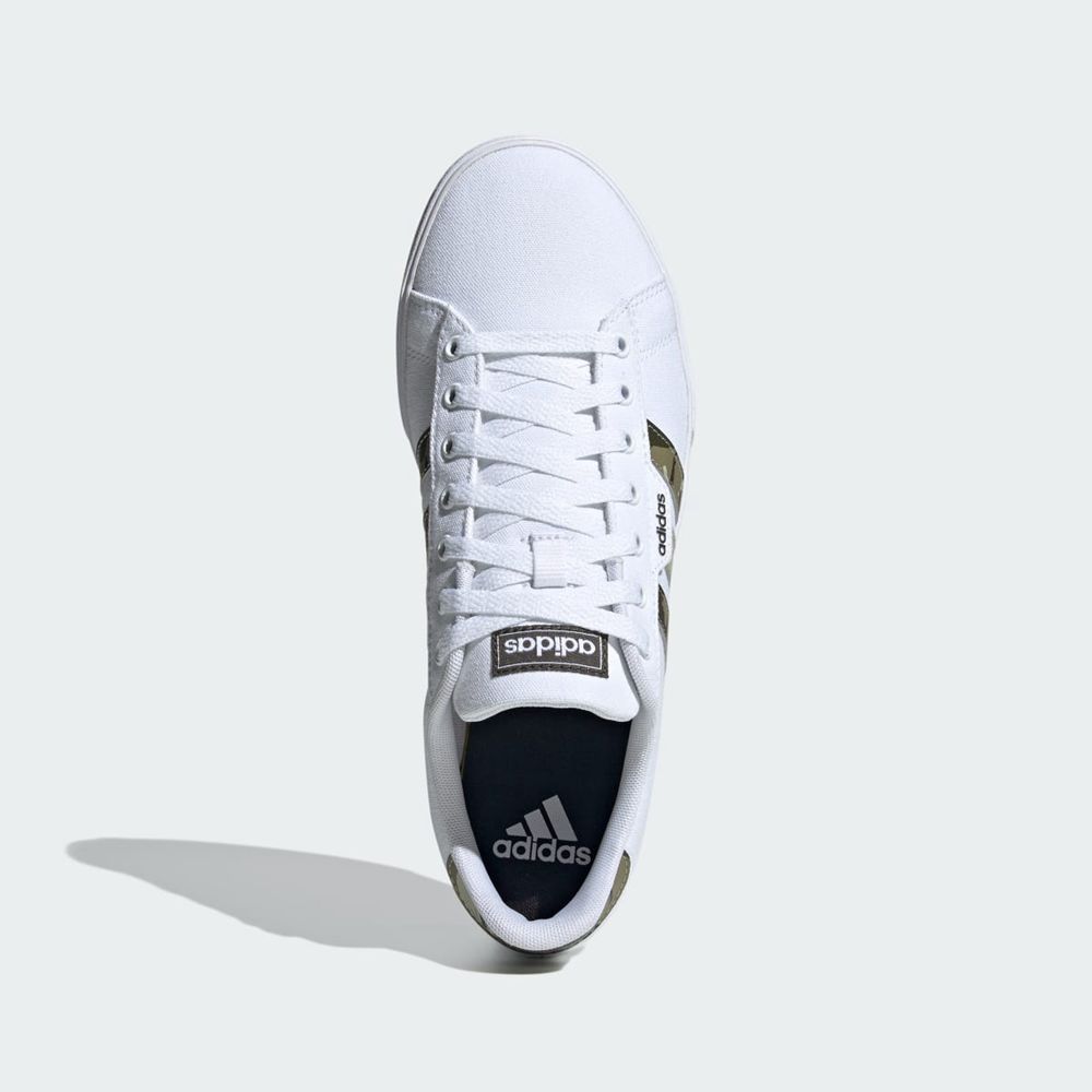 Basket Adidas Daily 3.0 Blanche Vert Olive Homme | WXN-77199538