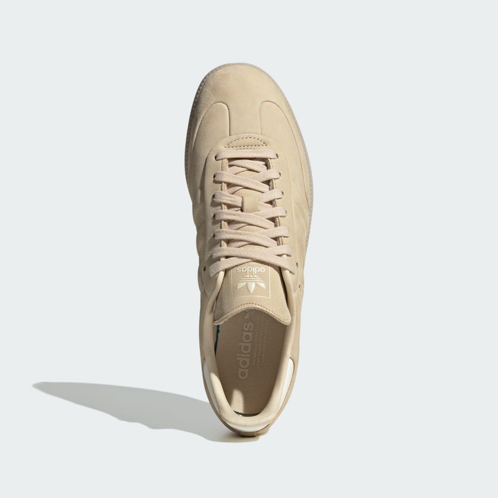 Basket Adidas Samba Beige Blanche Homme | IFA-46951422