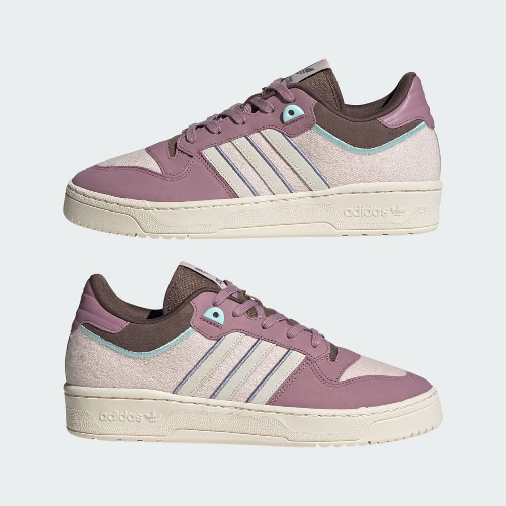 Basket Adidas Rivalry Low 86 Rose Violette Marron Homme | GPR-08518170