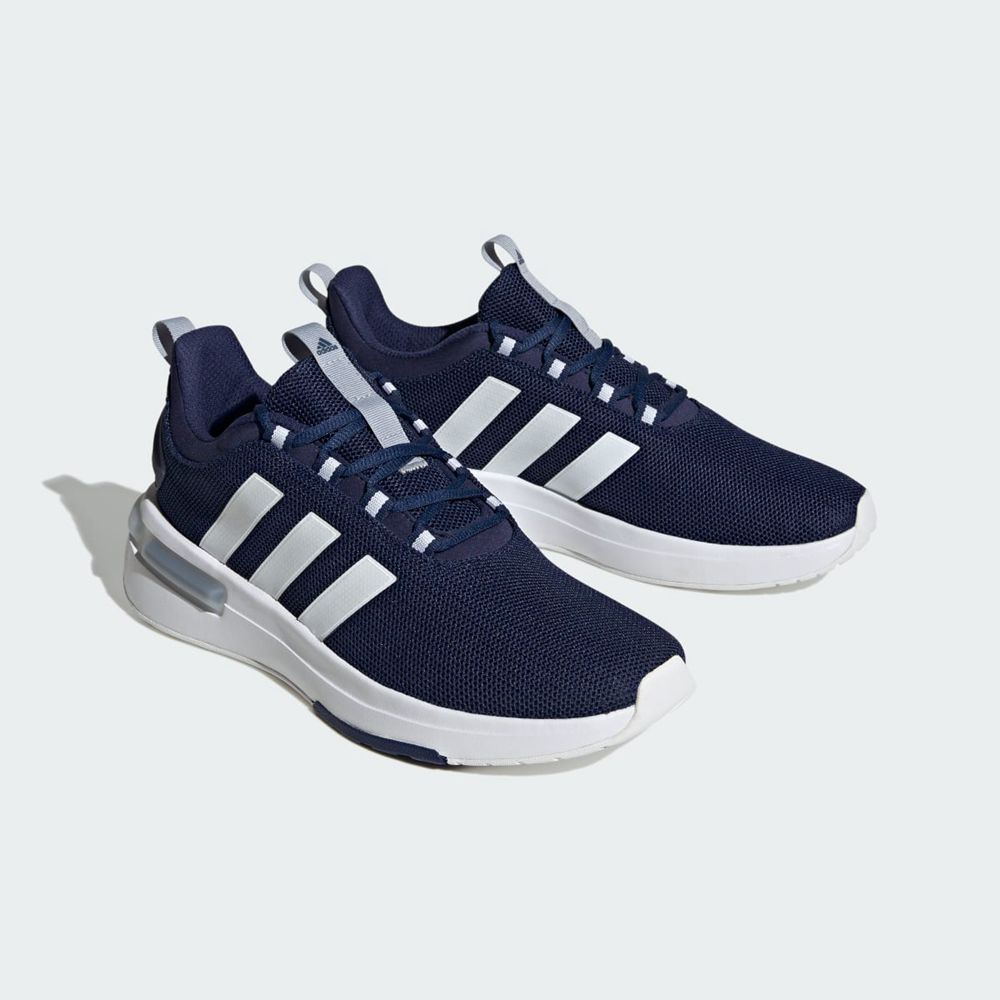 Basket Adidas Racer TR23 Bleu Blanche Argent Homme | SIK-37129634