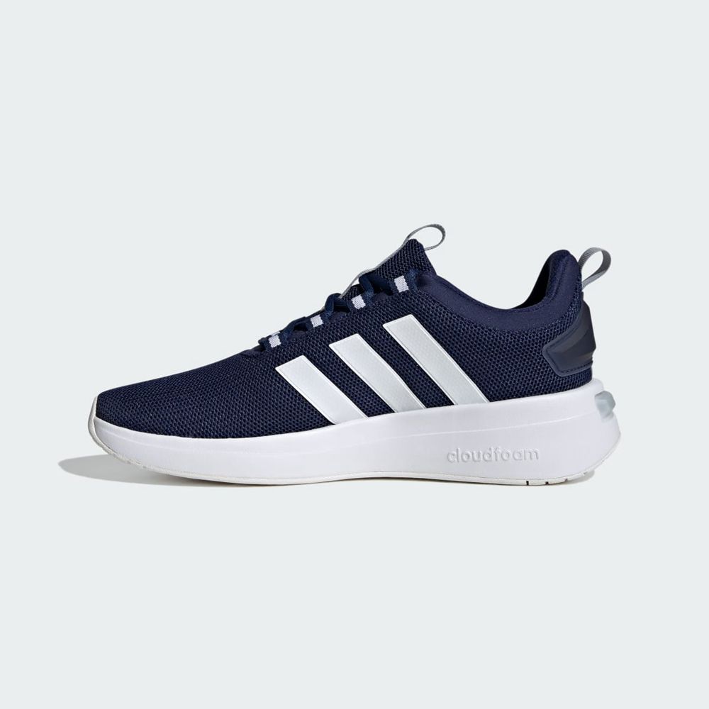 Basket Adidas Racer TR23 Bleu Blanche Argent Homme | SIK-37129634