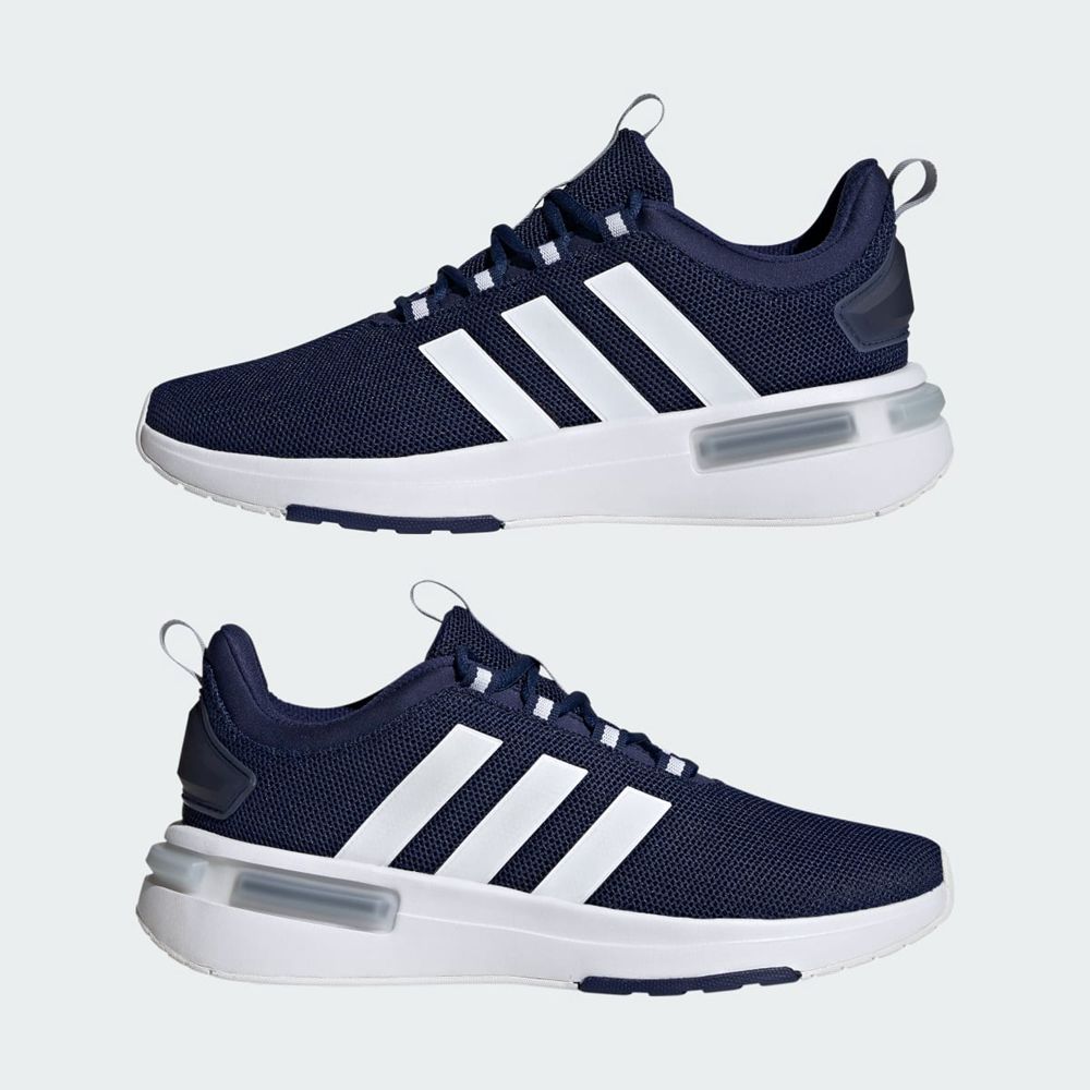 Basket Adidas Racer TR23 Bleu Blanche Argent Homme | SIK-37129634