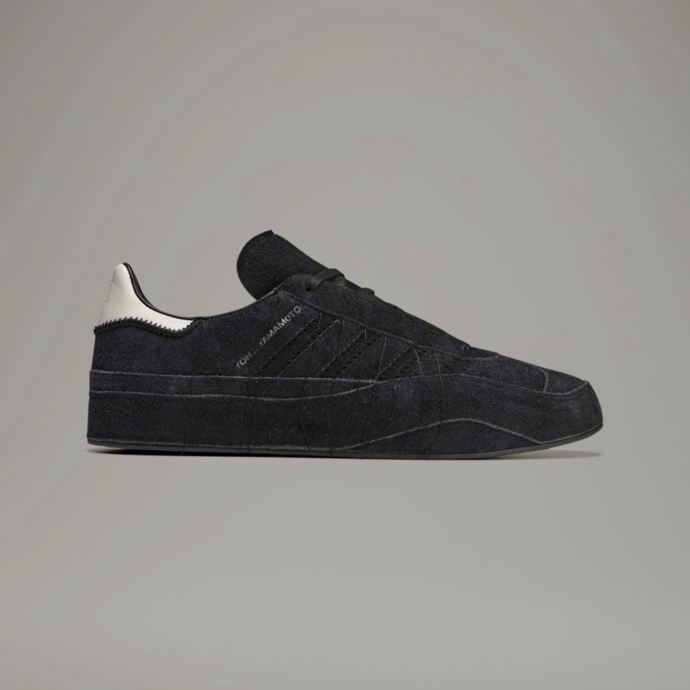 Basket Adidas Y-3 Gazelle Noir Blanche Homme | SKI-25585462