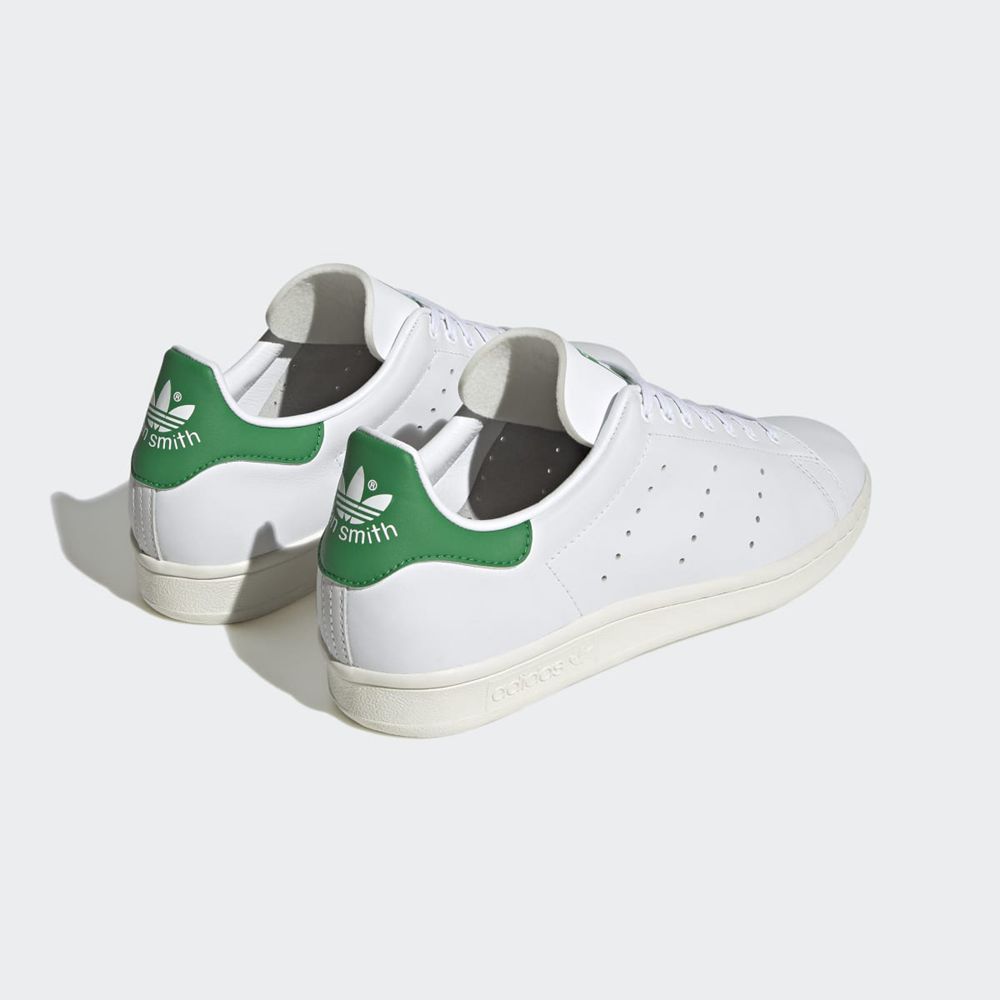 Basket Adidas Stan Smith 80s Blanche Vert Homme | BVH-13146559