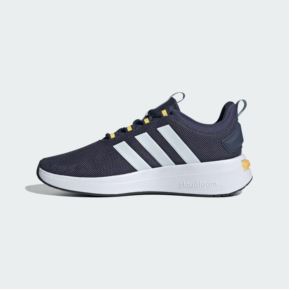 Basket Adidas Racer TR23 Bleu Marine Blanche Jaune Homme | XUK-07941018