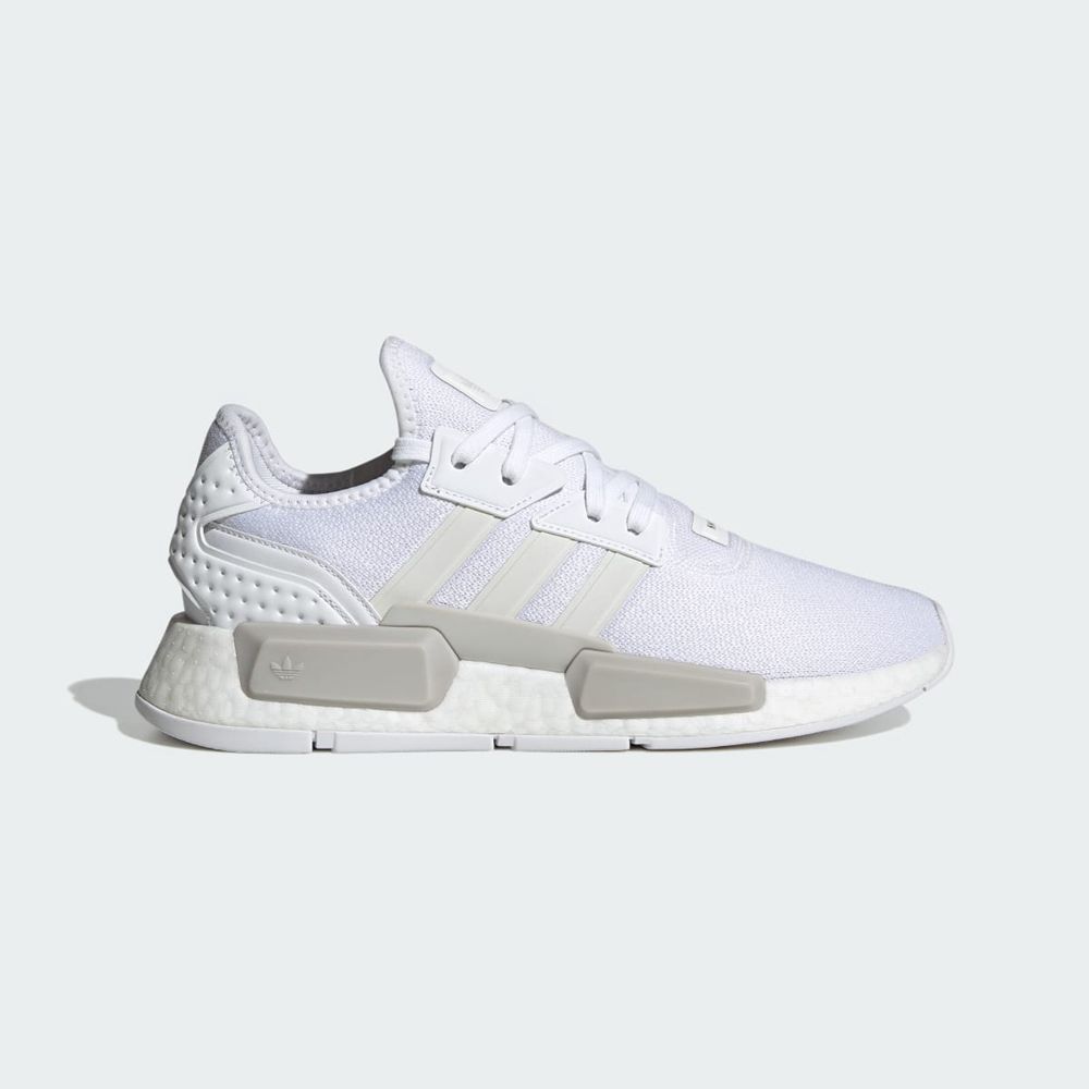 Basket Adidas NMD_G1 Blanche Grise Noir Homme | NXZ-30935501