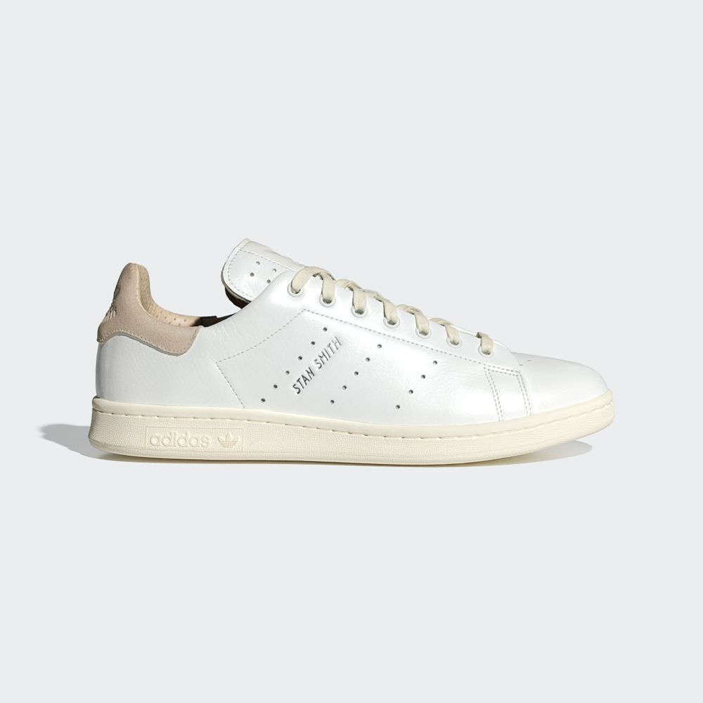 Basket Adidas Stan Smith Lux Blanche Homme | GKY-56747213