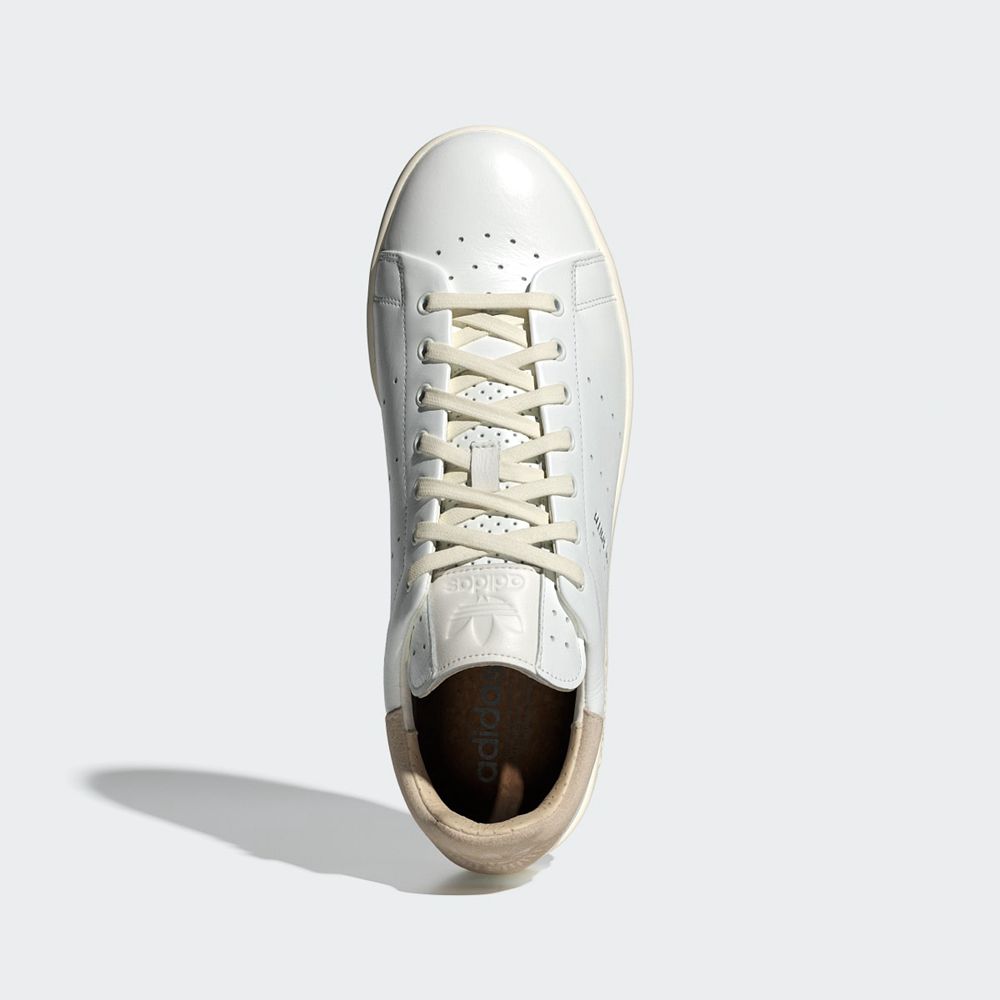 Basket Adidas Stan Smith Lux Blanche Homme | GKY-56747213