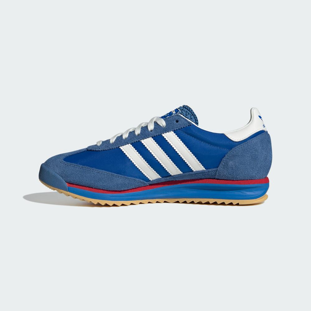 Basket Adidas SL 72 RS Bleu Blanche Rouge Homme | EEL-40720811