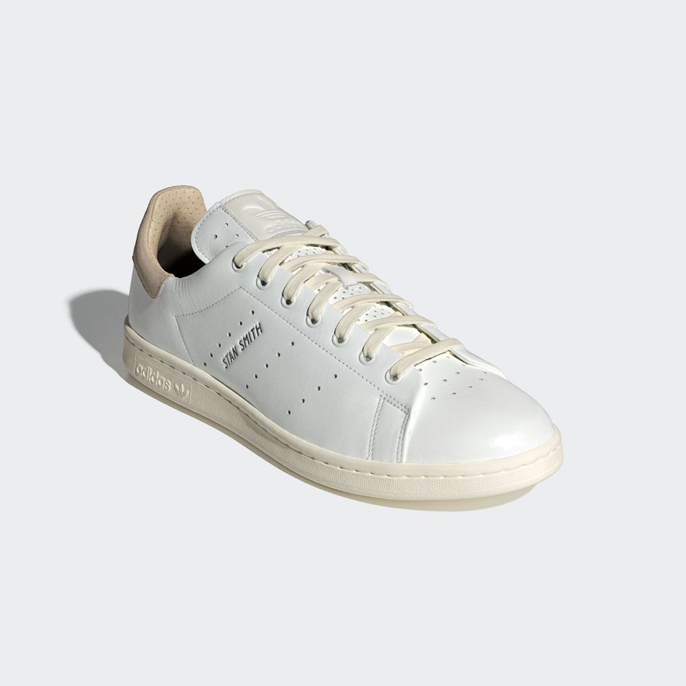 Basket Adidas Stan Smith Lux Blanche Homme | GKY-56747213