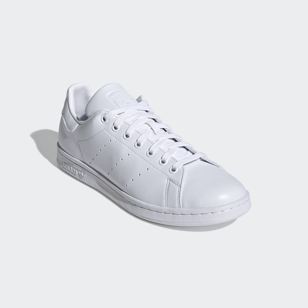 Basket Adidas Stan Smith Blanche Noir Homme | QSZ-88329886