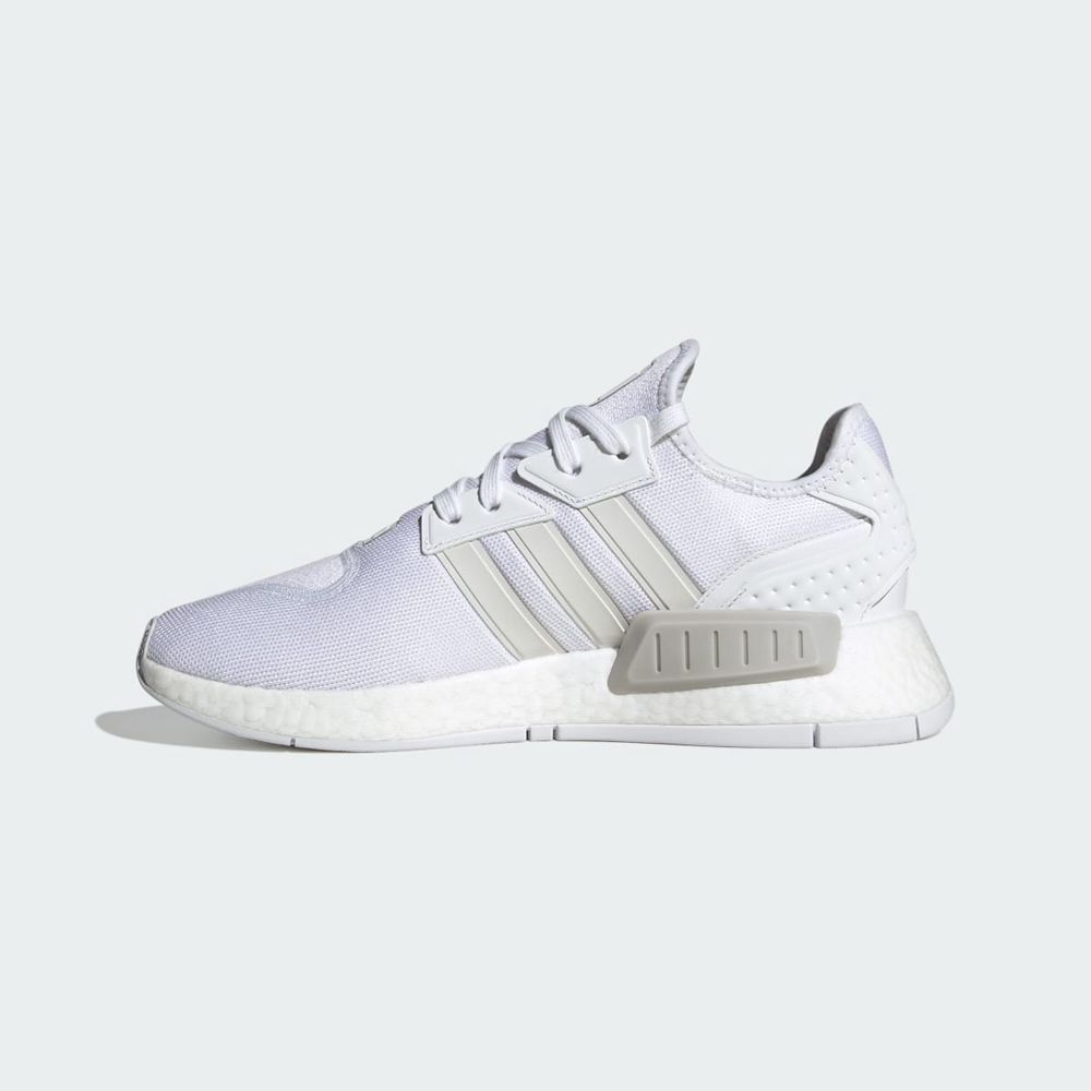 Basket Adidas NMD_G1 Blanche Grise Noir Homme | NXZ-30935501