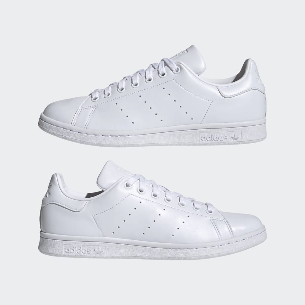 Basket Adidas Stan Smith Blanche Noir Homme | QSZ-88329886