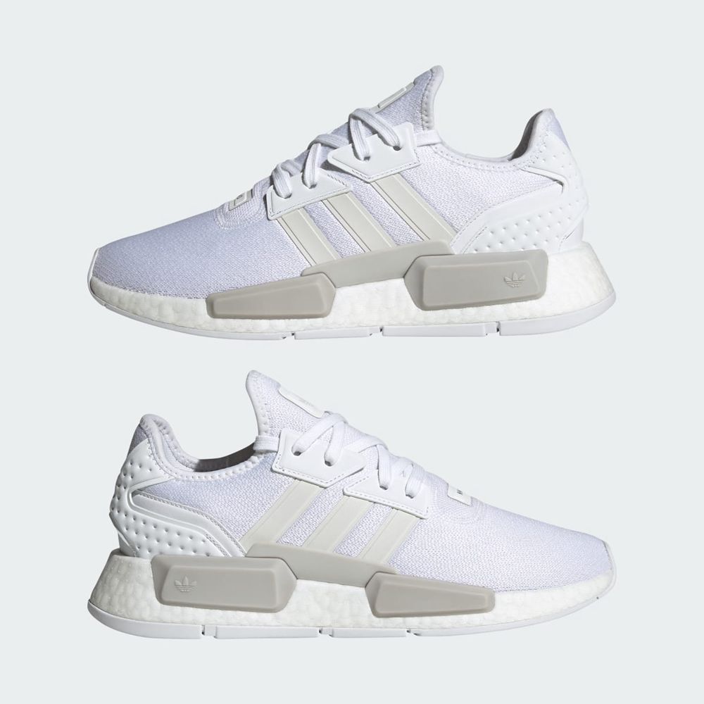 Basket Adidas NMD_G1 Blanche Grise Noir Homme | NXZ-30935501