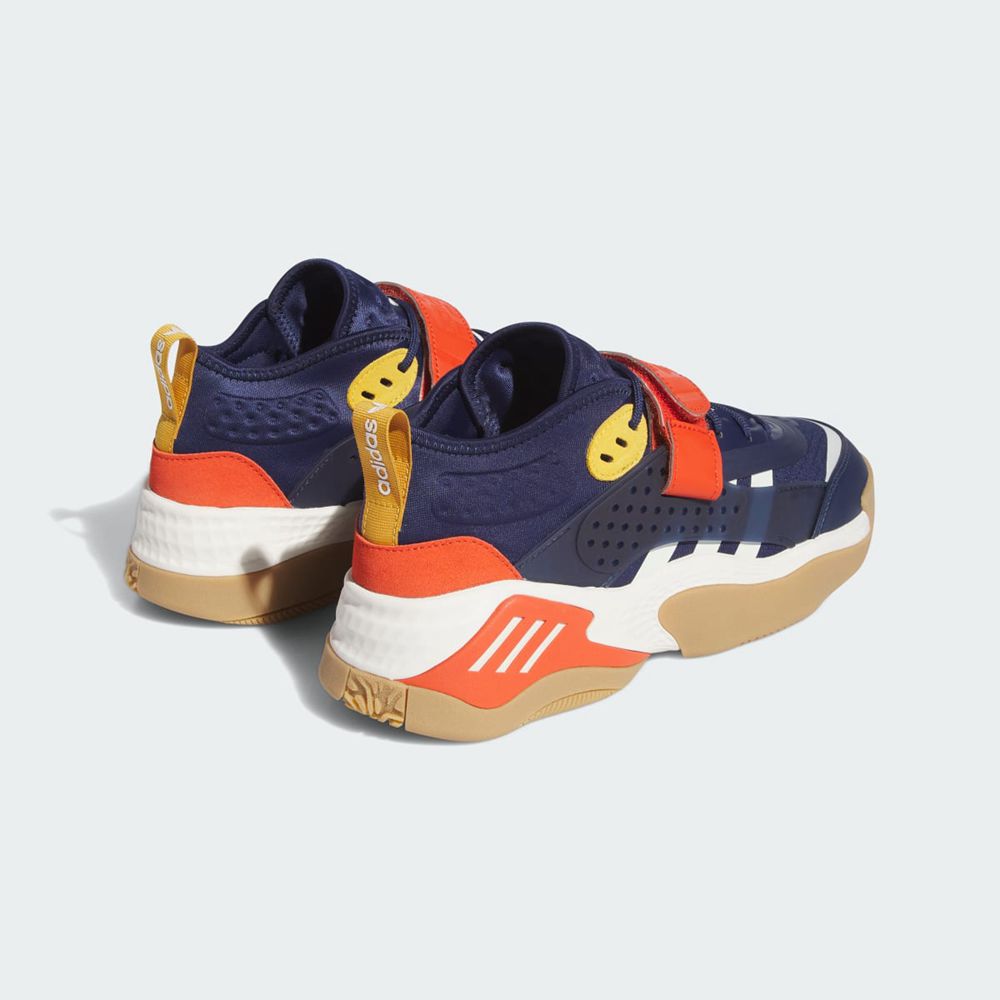 Basket Adidas Streetball III Bleu Marine Blanche Rouge Homme | MJM-71392412