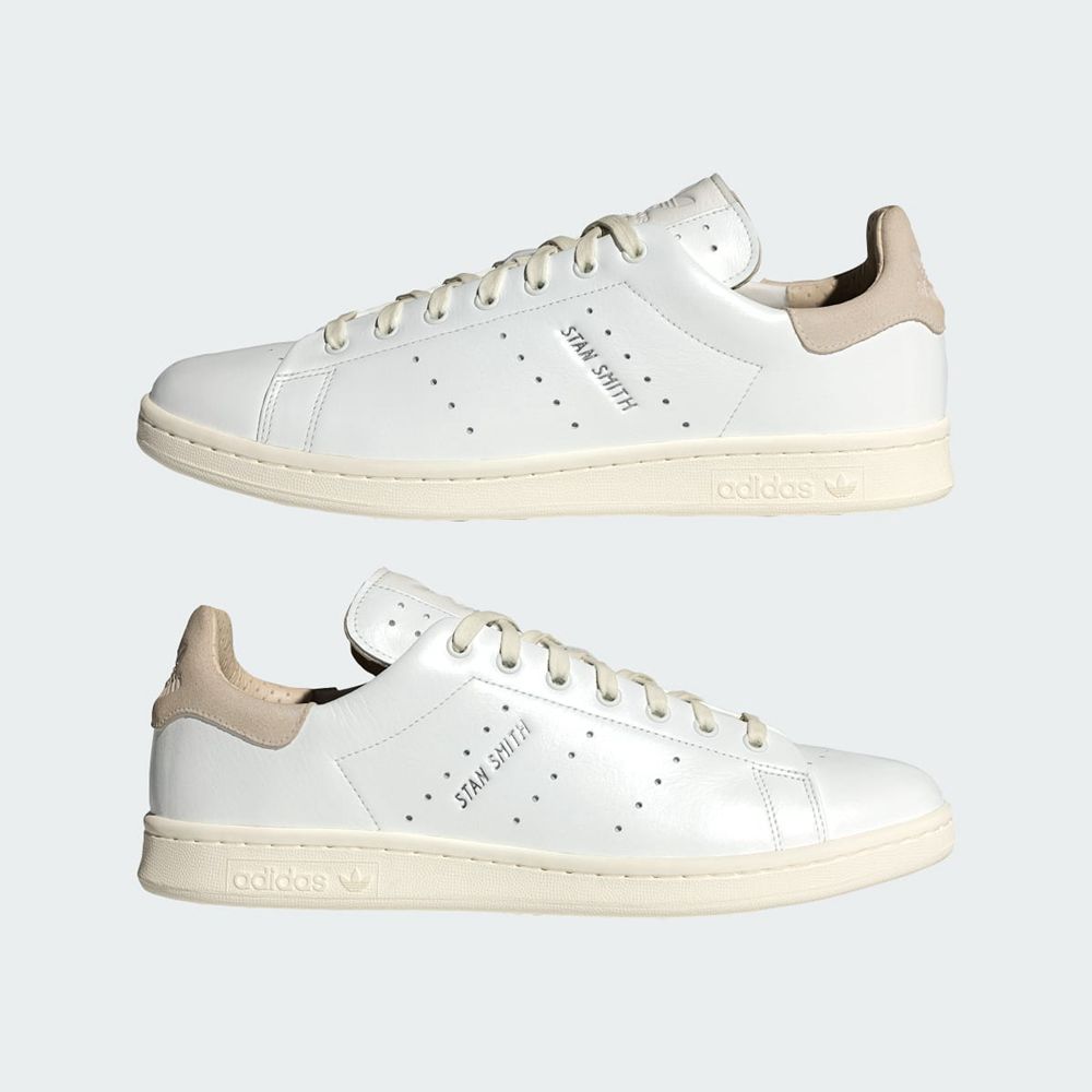 Basket Adidas Stan Smith Lux Blanche Homme | GKY-56747213