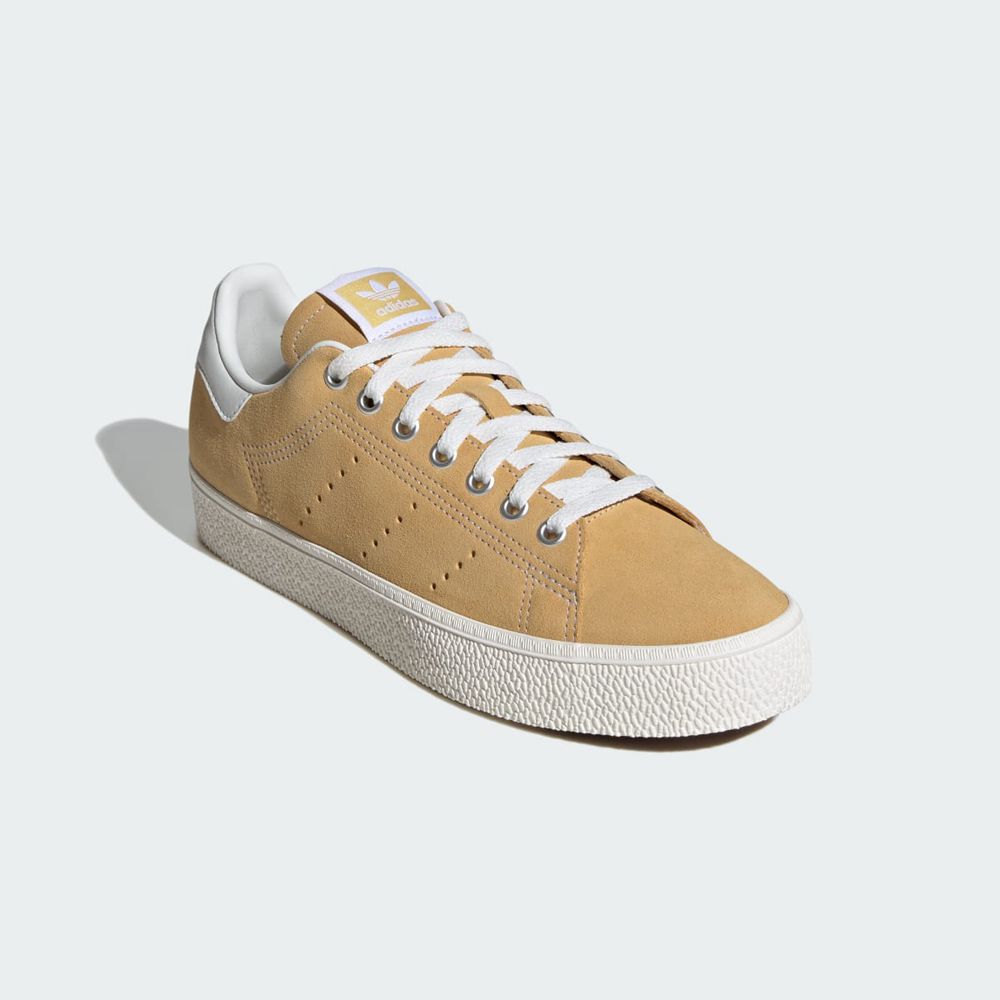 Basket Adidas Stan Smith CS Marron Blanche Homme | CEE-72480037