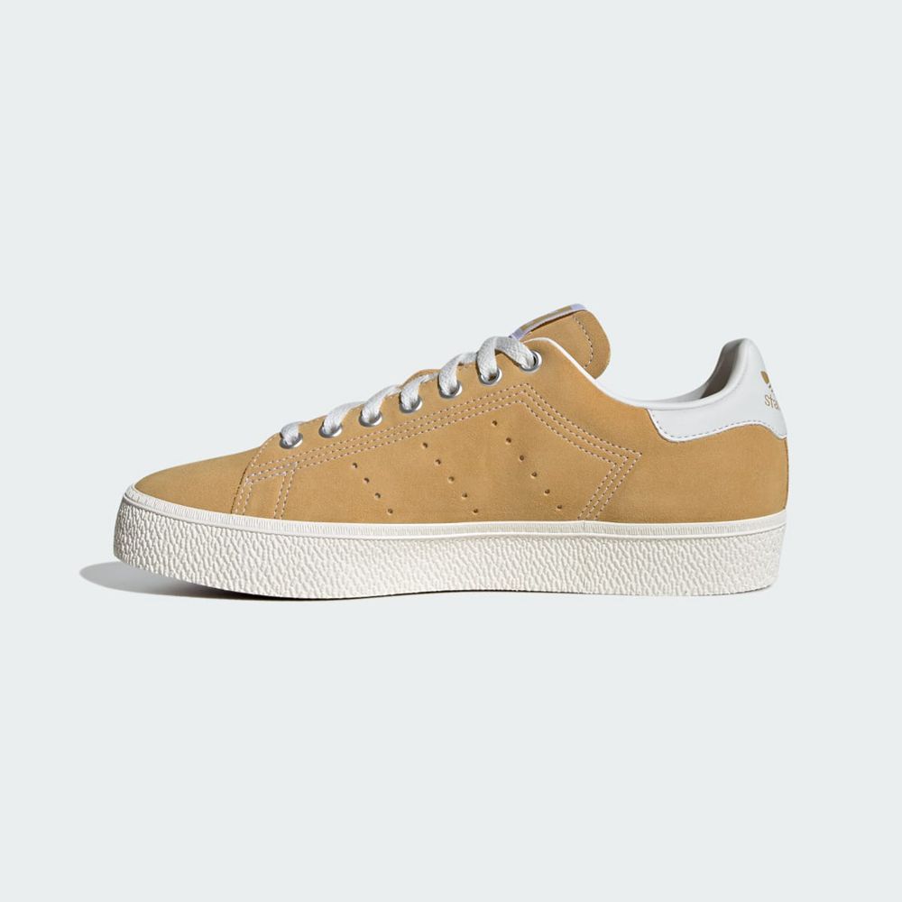 Basket Adidas Stan Smith CS Marron Blanche Homme | CEE-72480037