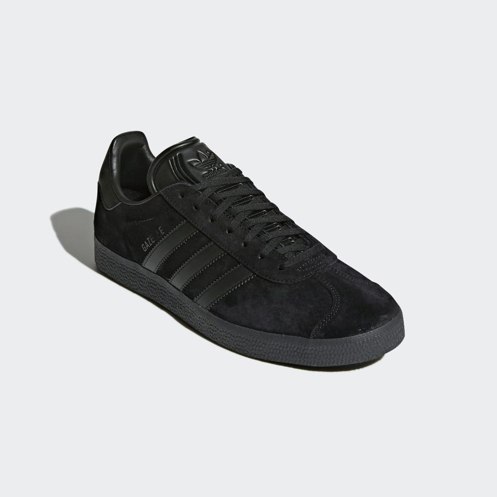 Basket Adidas Gazelle Noir Homme | ABM-56570263