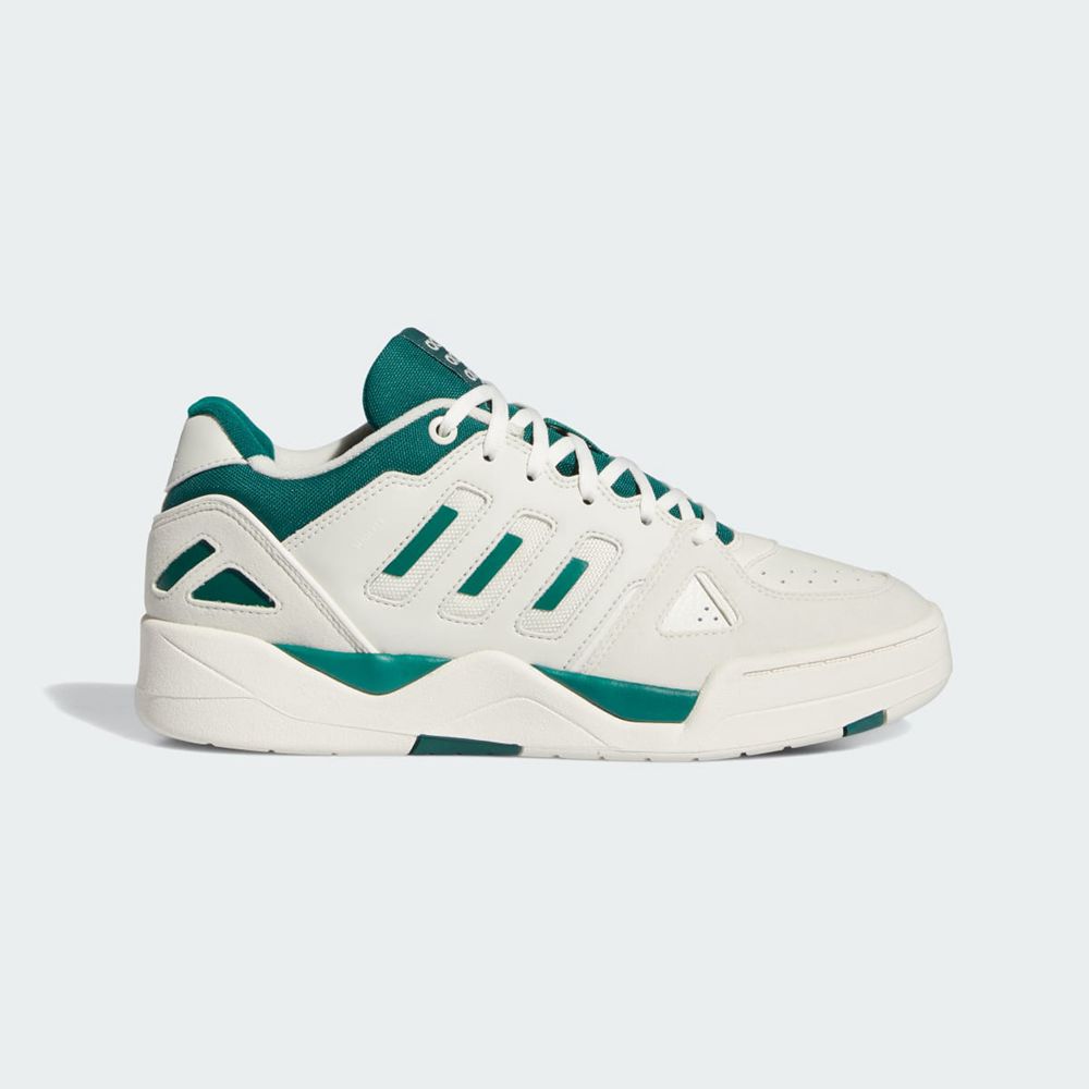 Basket Adidas Midcity Low Grise Vert Blanche Homme | XMM-77090480