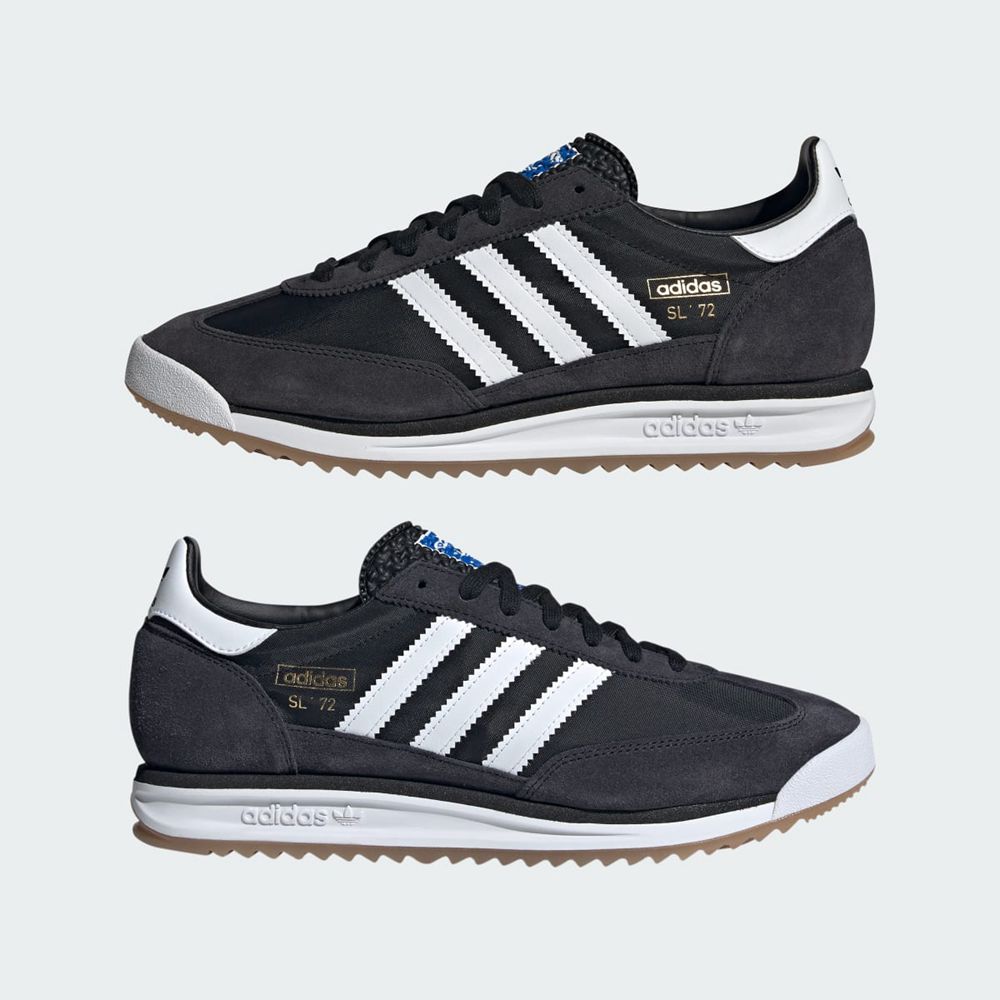 Basket Adidas SL 72 RS Noir Blanche Bleu Homme | PTZ-70236780