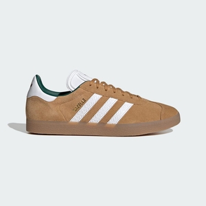 Basket Adidas Gazelle Marron Blanche Bordeaux Homme | XMG-19439369