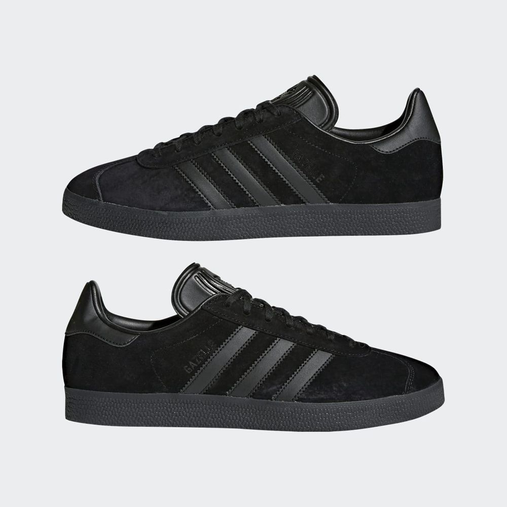 Basket Adidas Gazelle Noir Homme | ABM-56570263