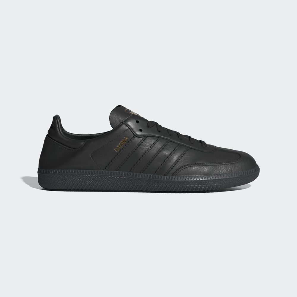 Basket Adidas Samba Decon Noir Doré Homme | KLH-82439778