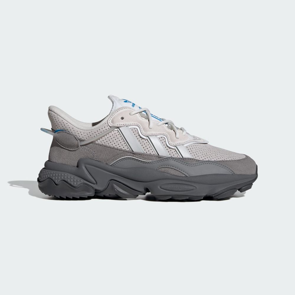 Basket Adidas OZWEEGO TR Grise Blanche Homme | WQS-07449091