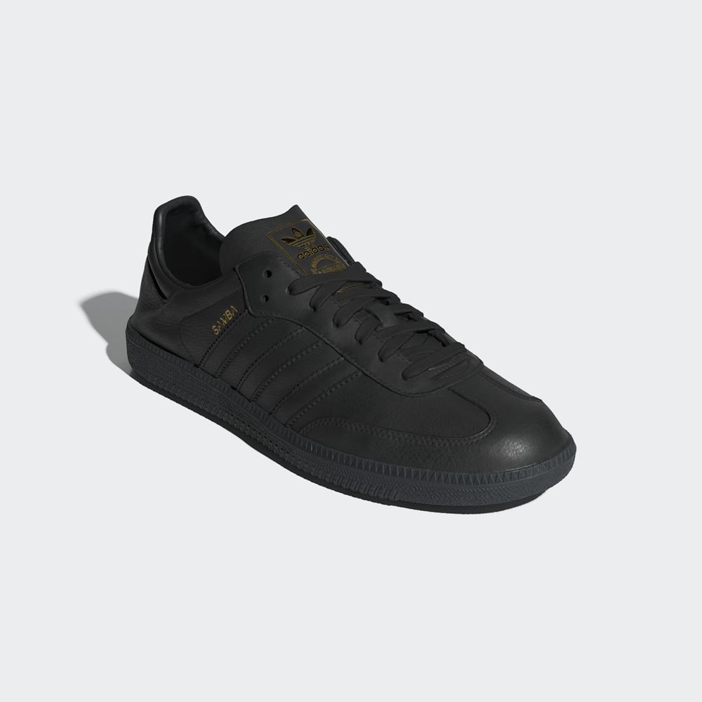 Basket Adidas Samba Decon Noir Doré Homme | KLH-82439778