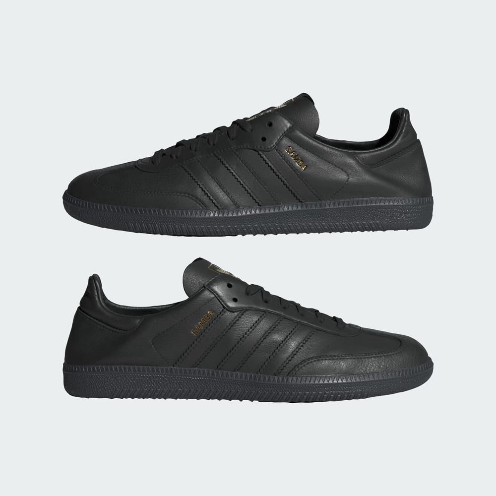 Basket Adidas Samba Decon Noir Doré Homme | KLH-82439778