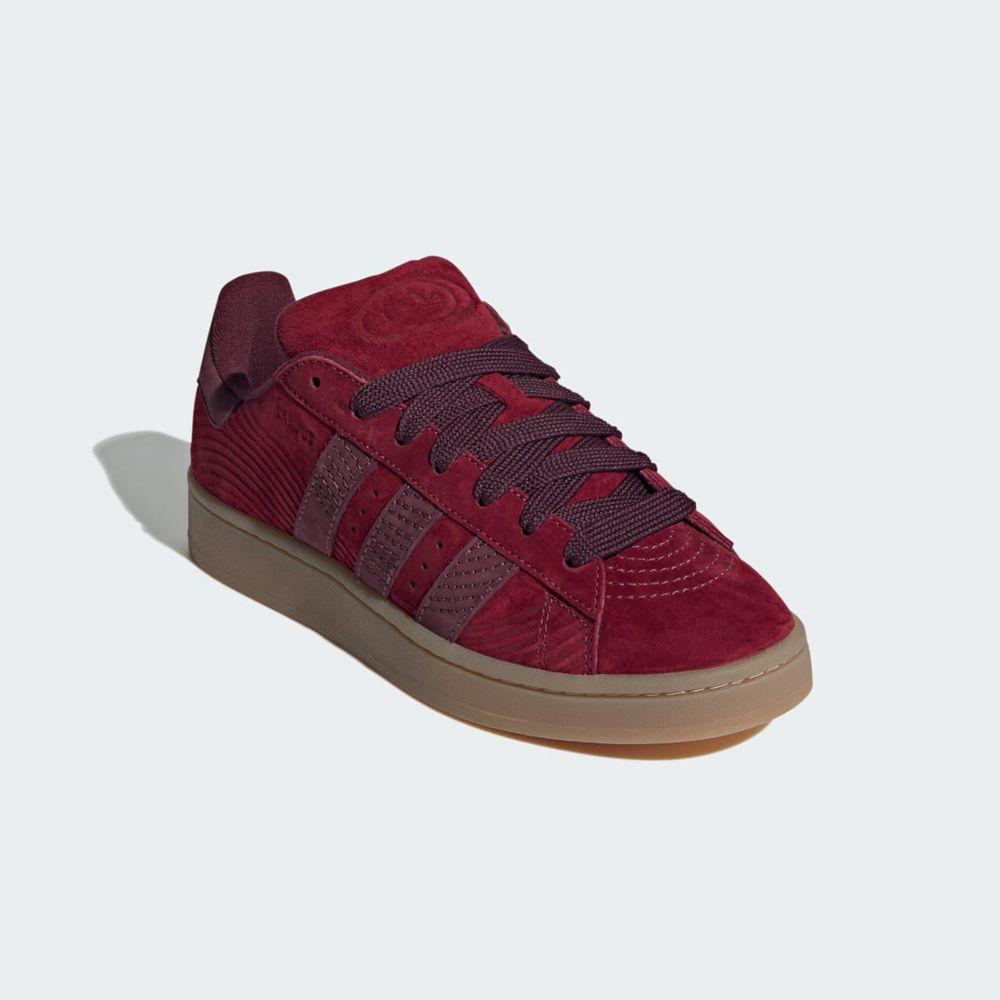 Basket Adidas Campus 00s Bordeaux Blanche Homme | RZL-74647890