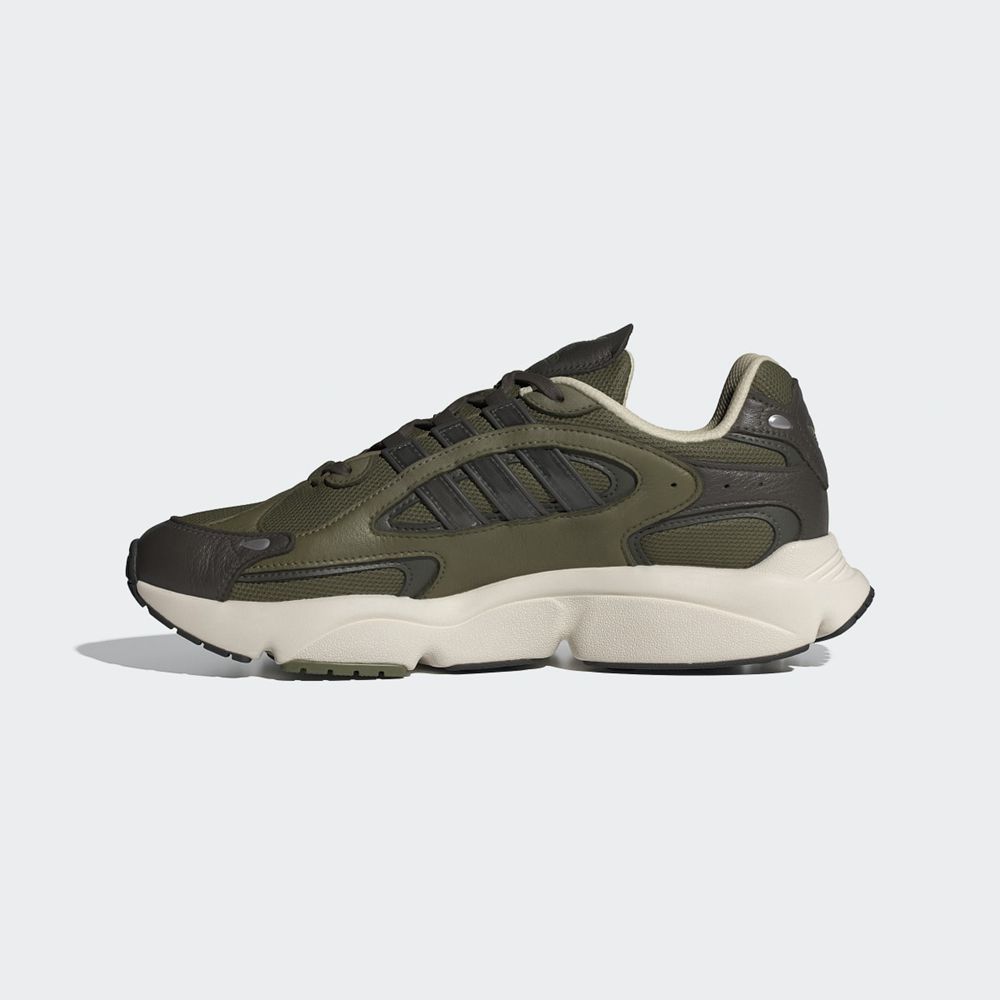 Basket Adidas Ozmillen Vert Olive Grise Homme | CPC-42751276