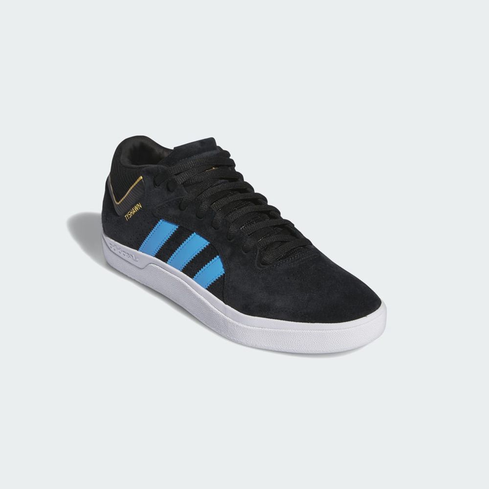 Basket Adidas Tyshawn Noir Grise Bleu Homme | DMM-80300611