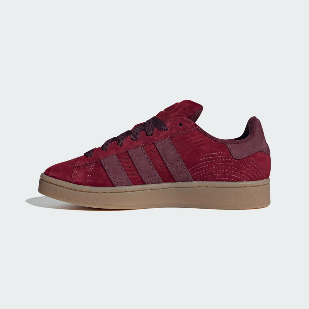 Basket Adidas Campus 00s Bordeaux Blanche Homme | RZL-74647890