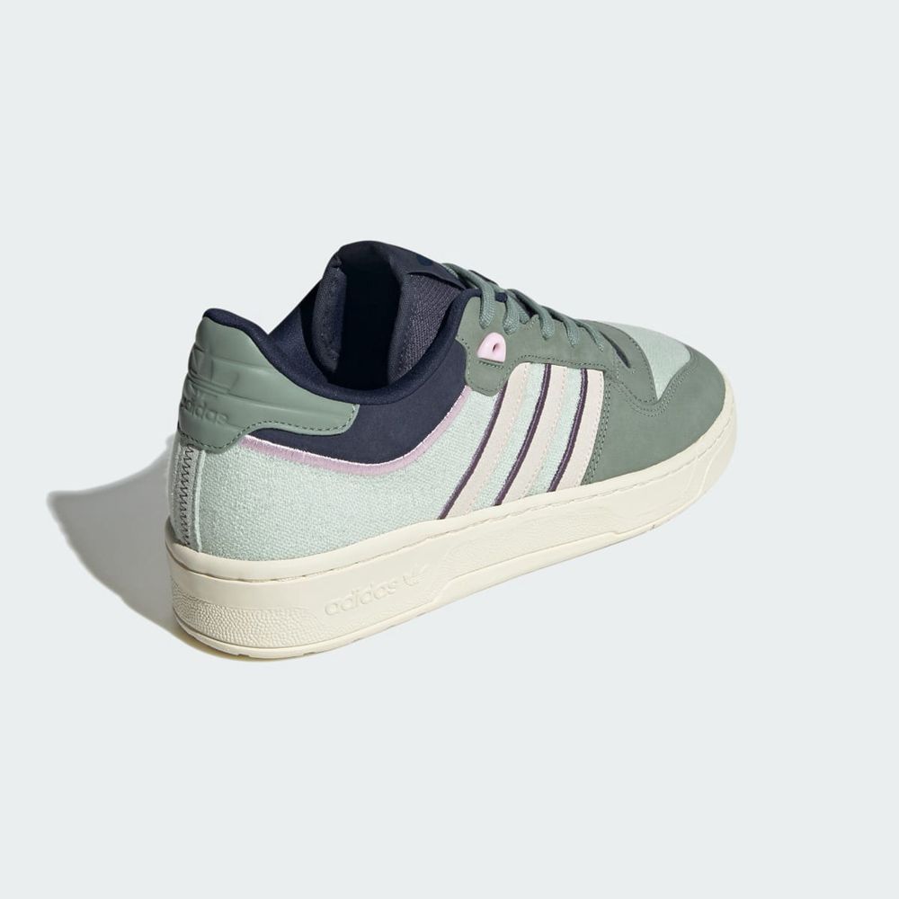 Basket Adidas Rivalry Low 86 Vert Blanche Homme | FJO-36541335