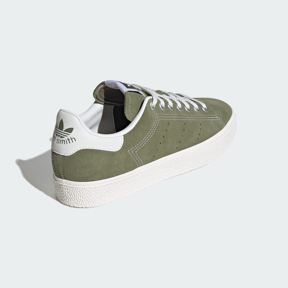 Basket Adidas Stan Smith CS Vert Olive Blanche Homme | JKO-61683066