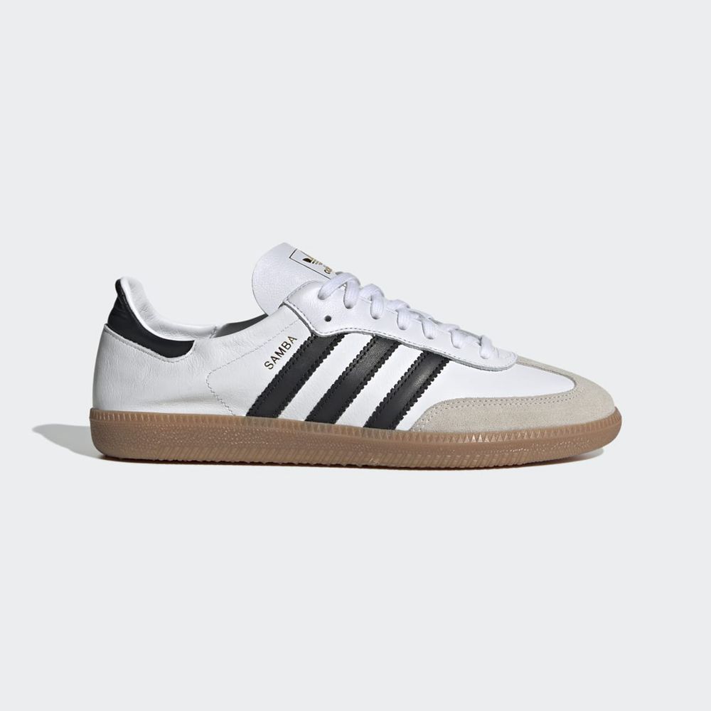 Basket Adidas Samba Decon Blanche Noir Grise Homme | CND-16195673