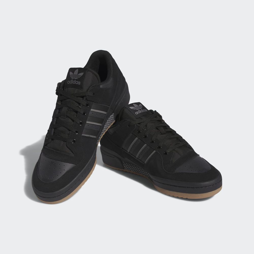 Basket Adidas Forum 84 Low ADV Noir Grise Homme | JTX-40493011