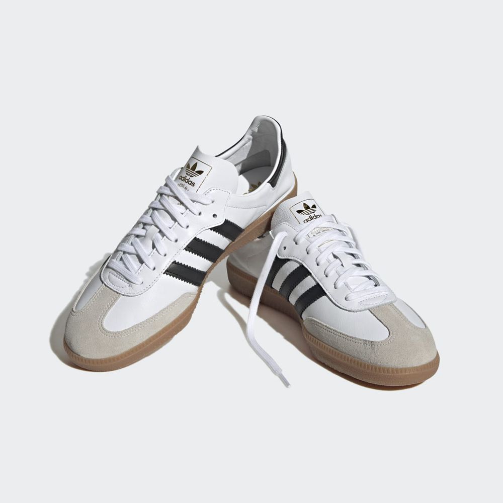 Basket Adidas Samba Decon Blanche Noir Grise Homme | CND-16195673