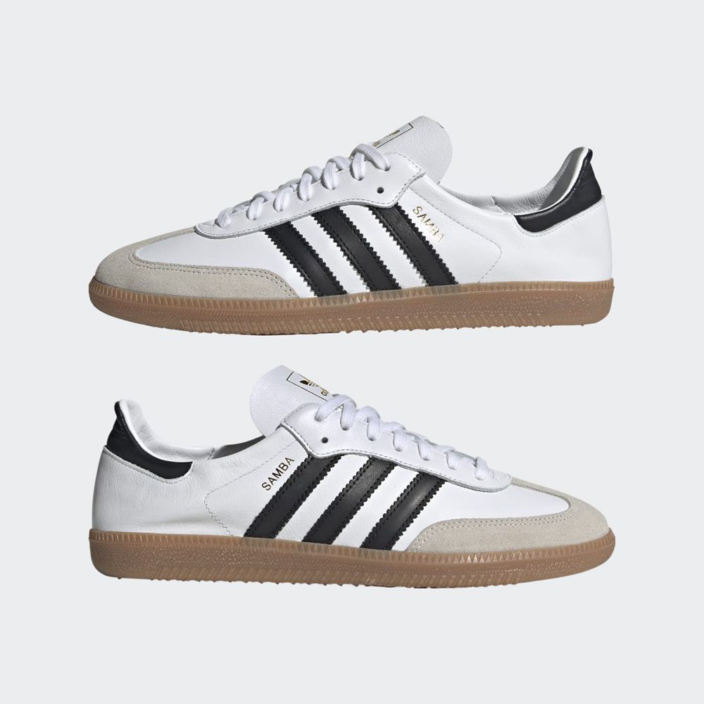 Basket Adidas Samba Decon Blanche Noir Grise Homme | CND-16195673