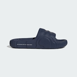 Claquette Adidas Adilette 22 Bleu Blanche Homme | KWS-61371143