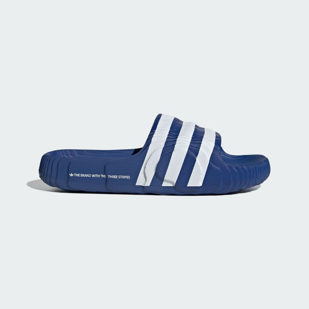 Claquette Adidas Adilette 22 Bleu Blanche Homme | GPF-93133064