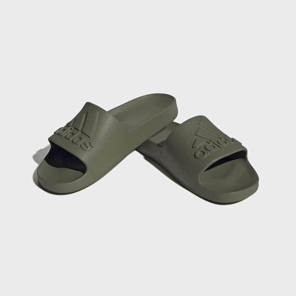 Claquette Adidas Adilette Aqua Vert Olive Homme | XNY-81955843