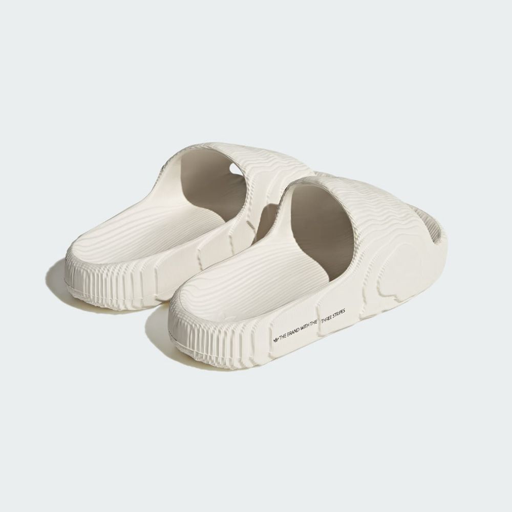 Claquette Adidas Adilette 22 Blanche Noir Homme | HNQ-39287567