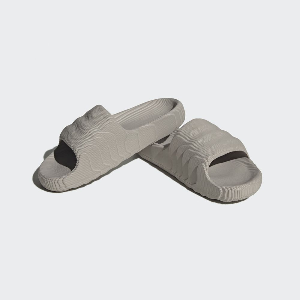 Claquette Adidas Adilette 22 Marron Noir Homme | VYQ-36984226