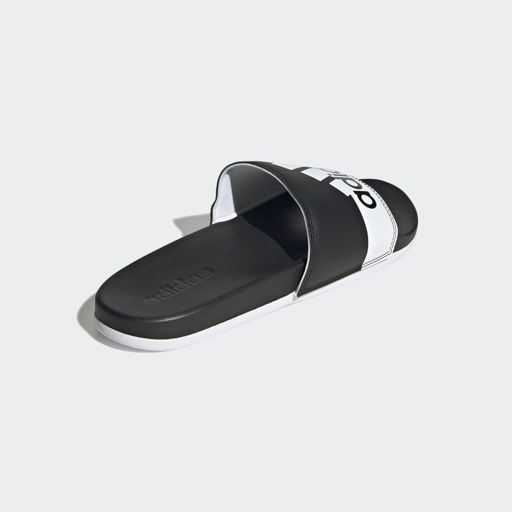 Claquette Adidas Adilette Comfort Noir Blanche Homme | GZS-18789515