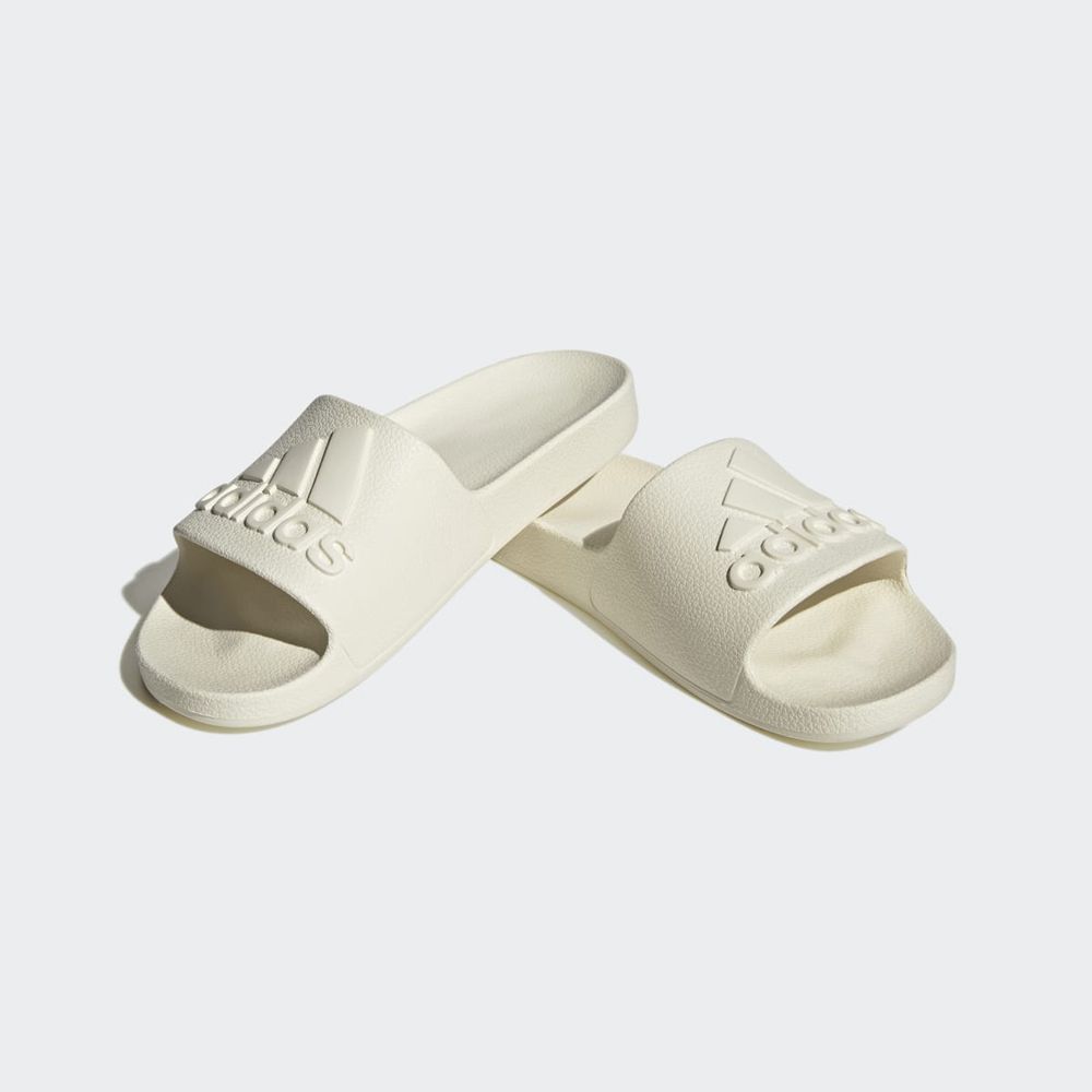 Claquette Adidas Adilette Aqua Blanche Homme | ZQD-89643846