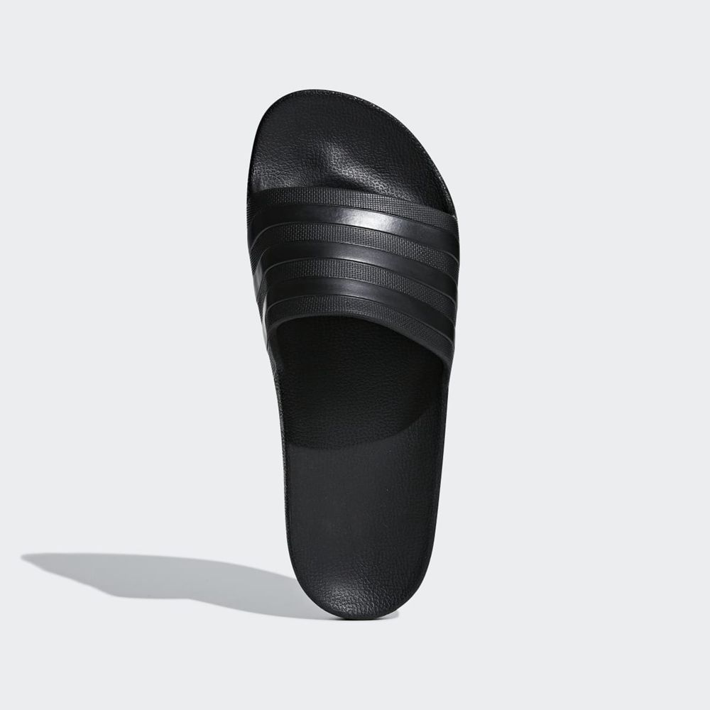 Claquette Adidas Adilette Aqua Noir Homme | NJO-71961180